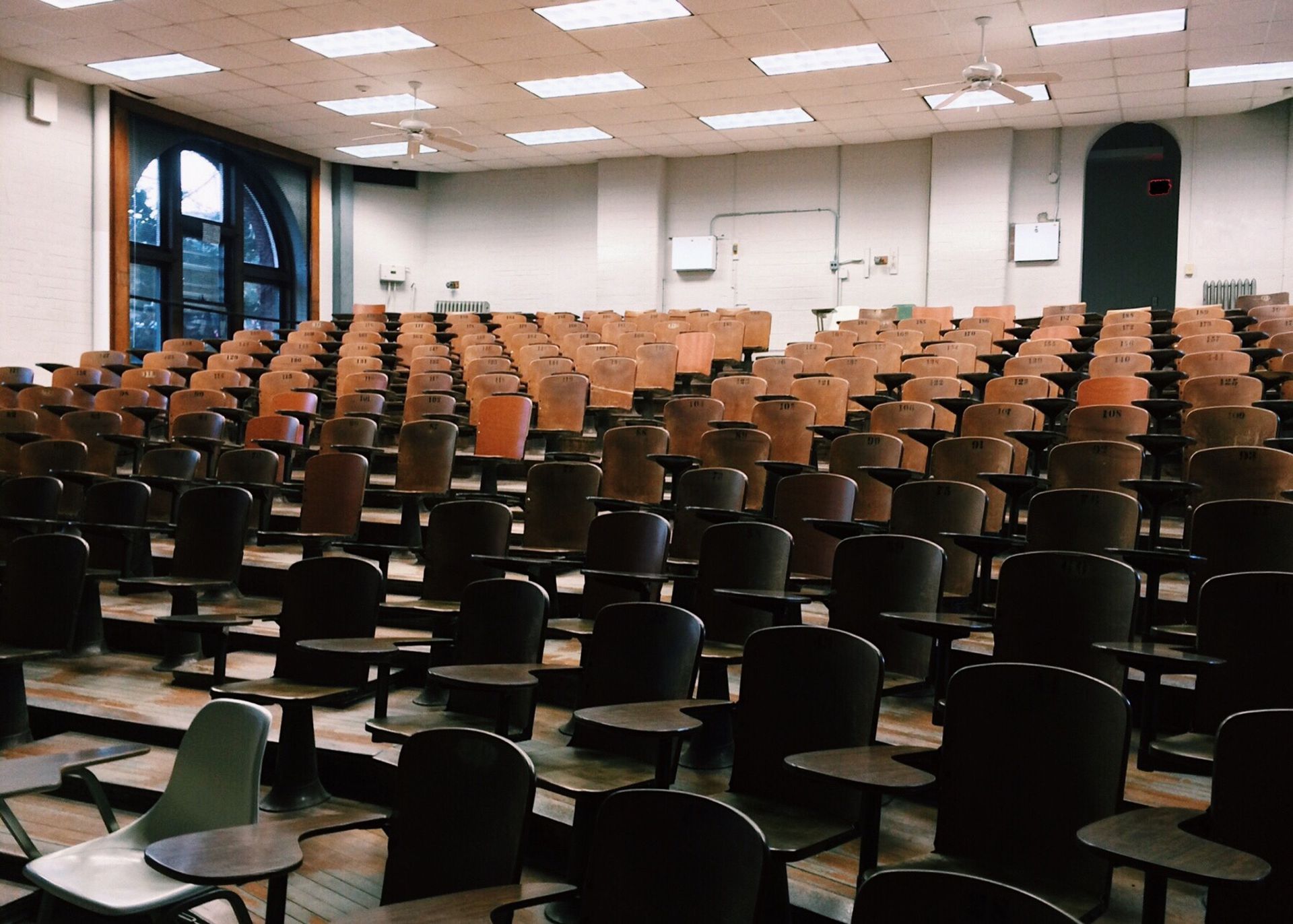 Audience auditorium chairs