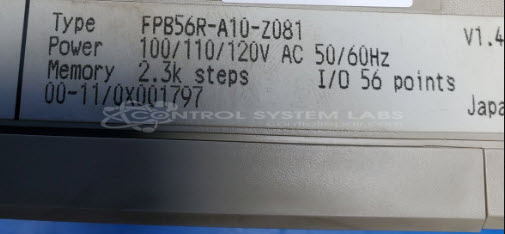 Fuji Electric FPB56R-A10-Z081 Micrex-F PLC control Unit