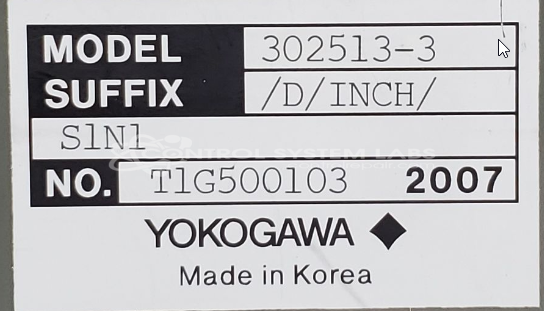 Kaoru確認ページ Yokogawa 302513-3 X-Y Chart Recorder | Control System Labs