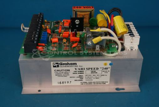 Graham Transmissions 700196 VARI SPEED 240 Motor Speed Con | Control ...