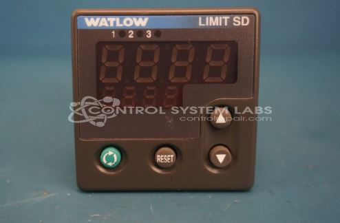 1/16 DIN Limit Control Dual Red Displays 100-240VAC 2 Relay Outputs