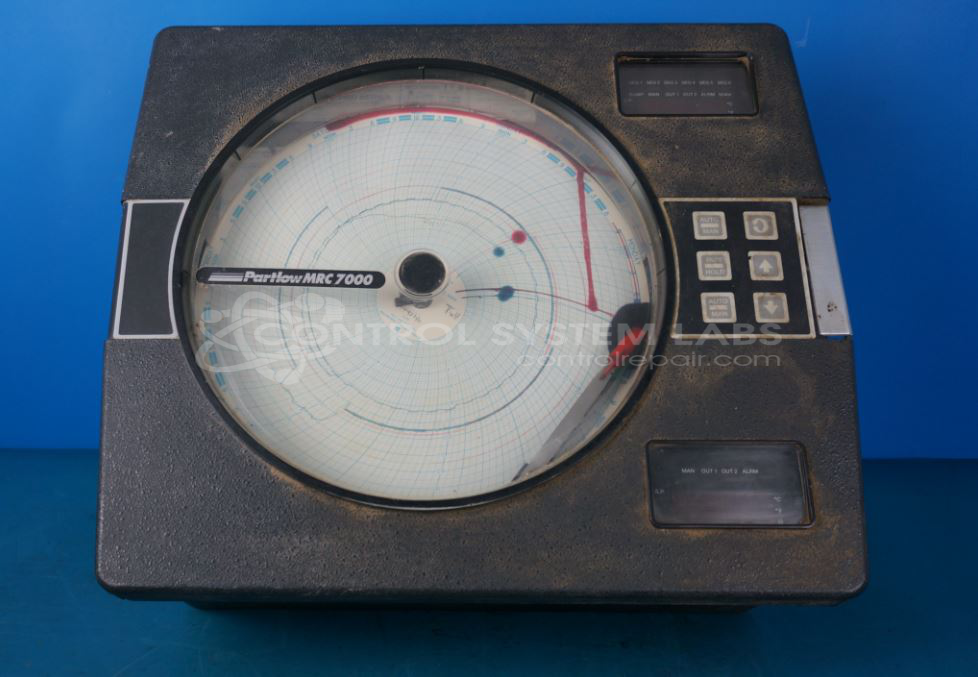 MRC 7000 Two Pen Circle Chart Recording Profile Controller