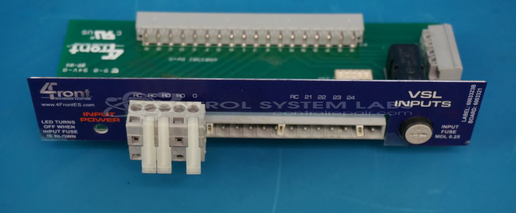 Repair or Rebuilt 4Front Engineered 6003321 Input Board | Control ...