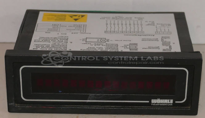 Digital Readout Panel 16 Display