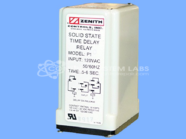 120V S.S. 0.5 to 6 Second Time Delay Relay