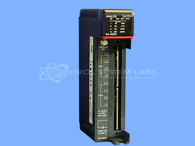 DL-405 PLC Analog Output Module