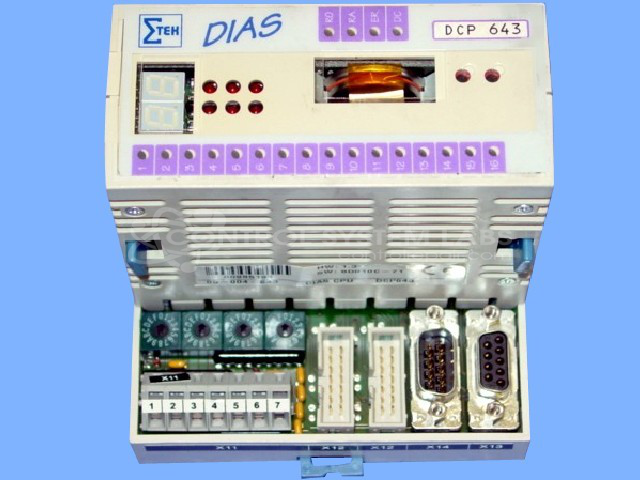 Wittmann Robot DCP 463 Dias PLC CPU DIN Rail Module | Control System Labs