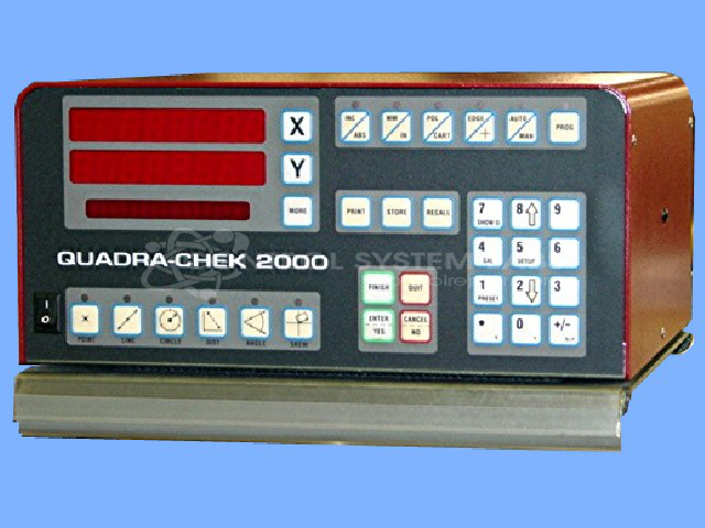 Quadra-Chek 2000 X and Y Readout