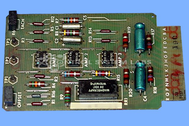 Tach Loop Compensating PC Board