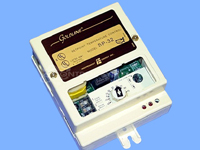 Setpoint Temperature Control 90Deg.F to 200Deg.F