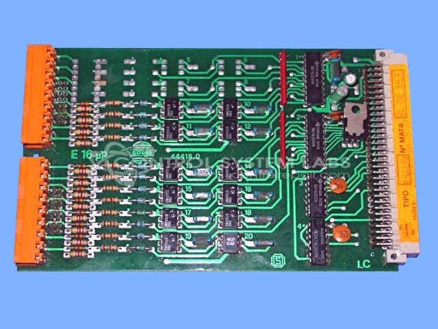 PLC I/O E16up Card