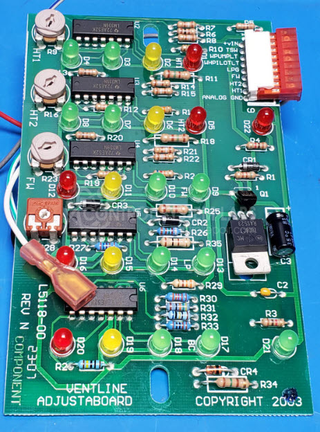 Ventline Monitor Panel Circuit Board