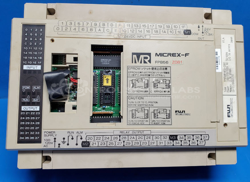 Fuji Electric FPB56R-A10-Z081 Micrex-F PLC control Unit Fuji Electric FPB56R-A10-Z081 Micrex-F PLC control Unit