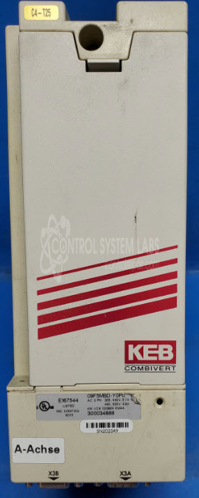Combivert F5 Drive 460VAC 3 Phase Input, 0-440VAC 3 Phase out 2.8kVA