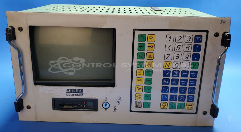 Multronica Control Panel with CRT