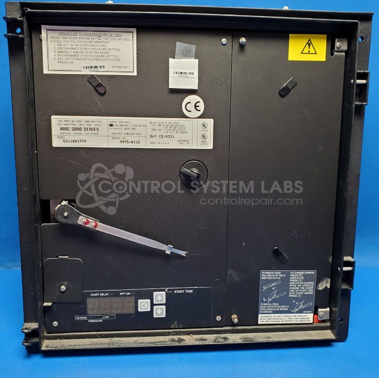Repair or Rebuilt Partlow 52110017FP MRC 5000 Chart Recorder 1 or ...