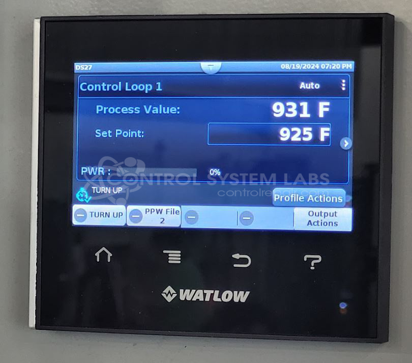 F4T 1/4 DIN Touchscreen Process Controller Process Controller