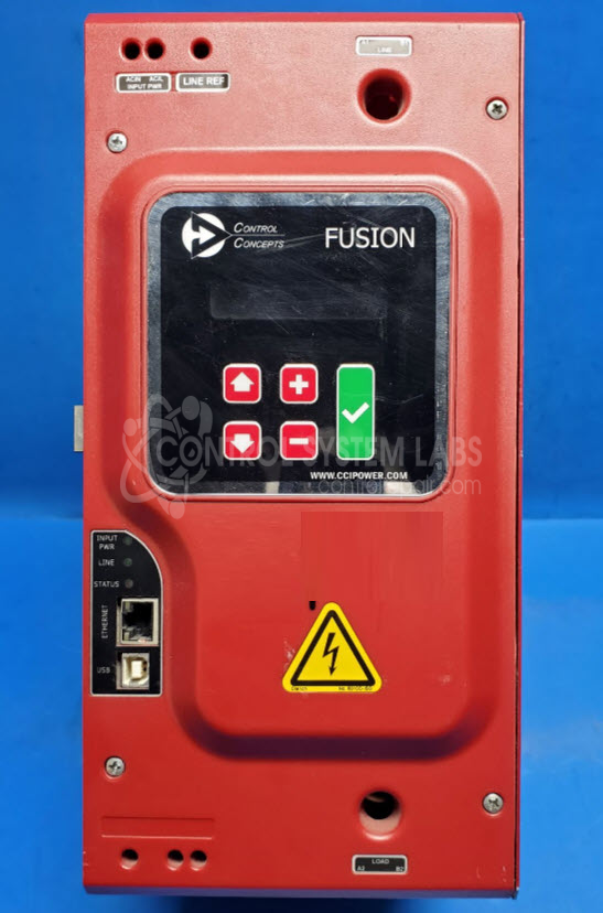 Compact Fusion Power Controller, Zero Cross,2 Leg,50Amp,Ethernet