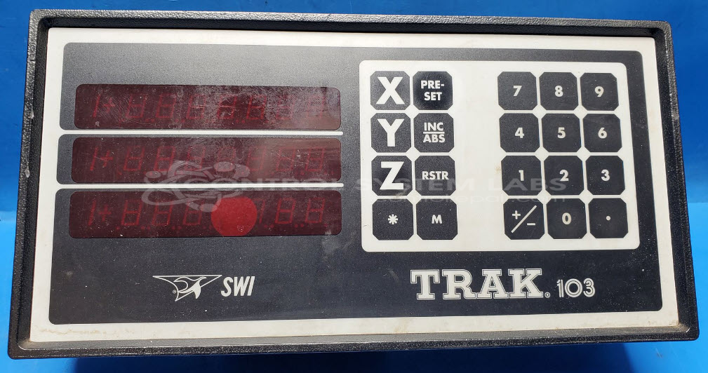 3 Axis Trak 103 Read Out