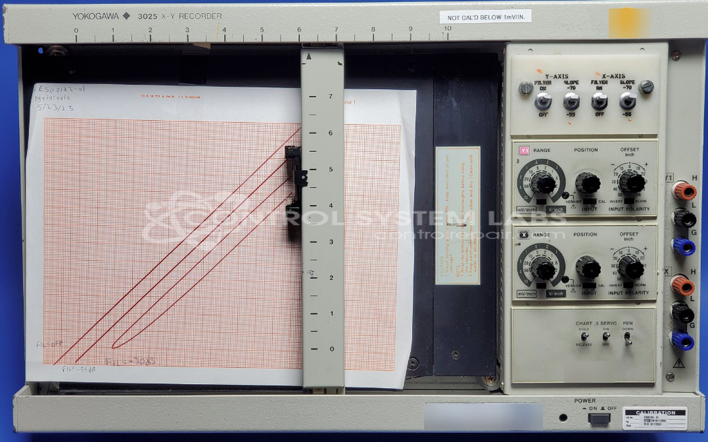 X-Y Chart Recorder