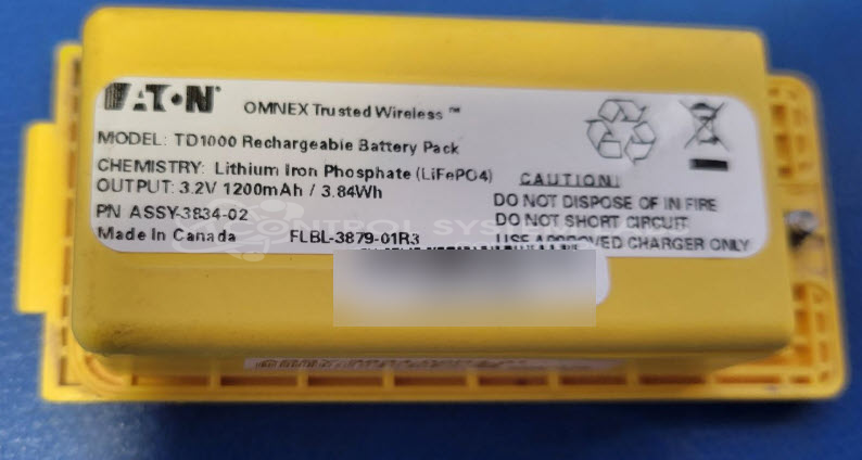 Omnex TD1000 Rechargeable Battery Pack