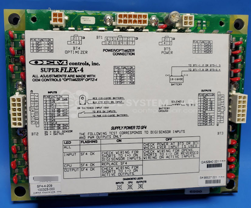 SuperFlex-4 Control Board