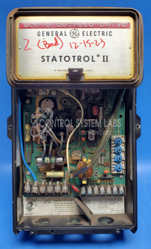 STATOTROL II DC Drive 230V 2HP