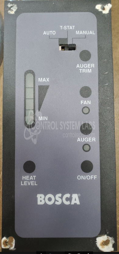Pellet stove operator control board