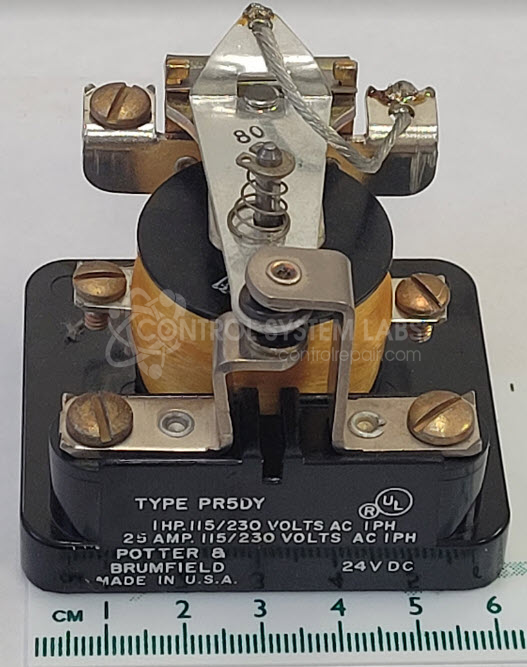 RELAY SPDT 24VDC COIL 25AMP OPEN FRAME