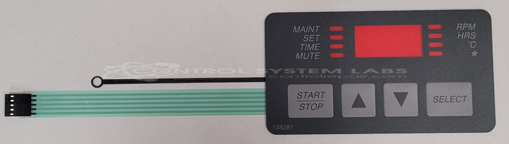 New Brunswick Incubator Shaker Membrane Keypad