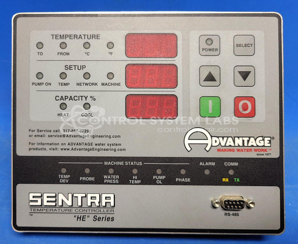 Sentra HE Series Temperature Control