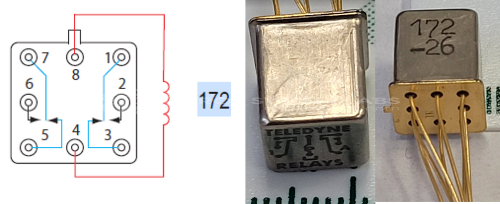 RELAY DPDT 26VDC COIL 1AMP 28VDC