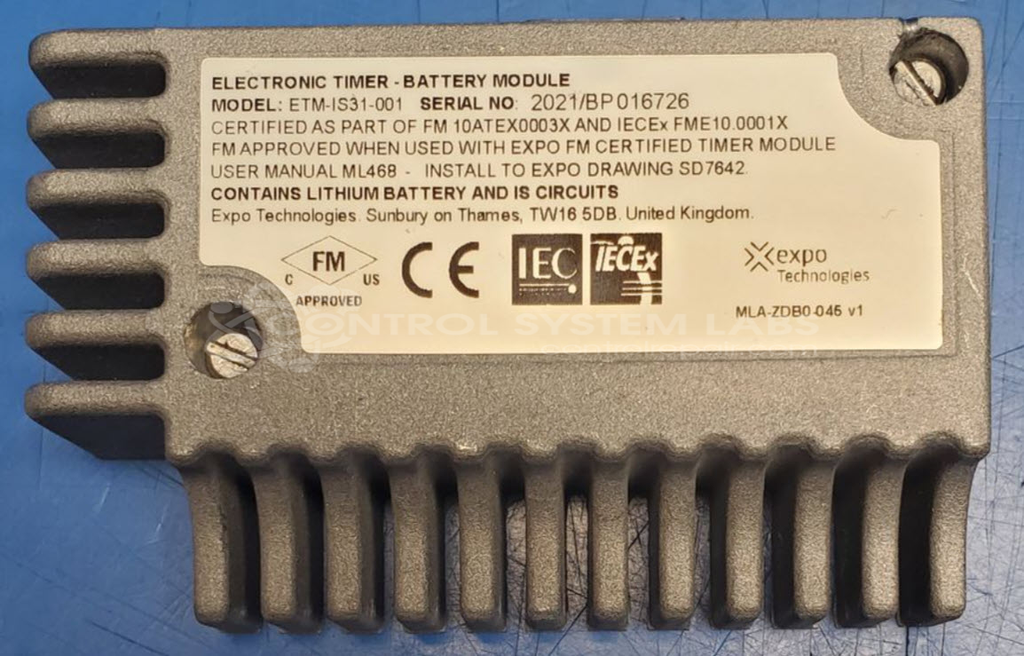 Electronic timer- Battery Module