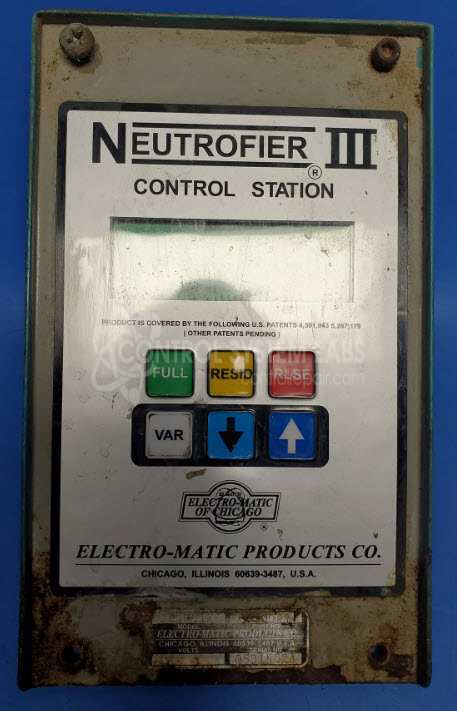 Neutrofier III Control Station