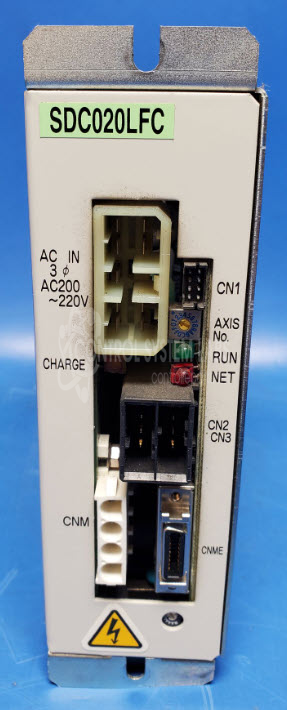 200W AC Servo Drive 3-phase, 200–220 VAC, 50/60 Hz