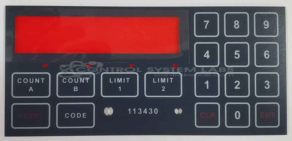 Veeder Root 7910 Series Membrane Overlay