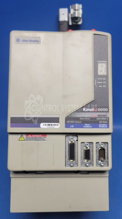 Kinetix 6000 30A Axis Servo Drive, 650VDC Bus In, 0-460VAC 0-400Hz Out