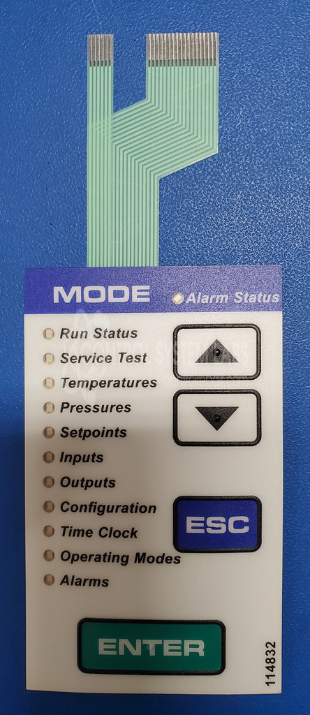 Carrier Corp CEPL130435-01 Membrane Keypad