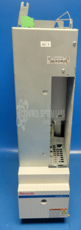 IndraDrive C  - Less Input Module, 400...500VAC 3 Phase 50 A In, 0-480VAC 3 Phase 45 A 0-1600Hz Out