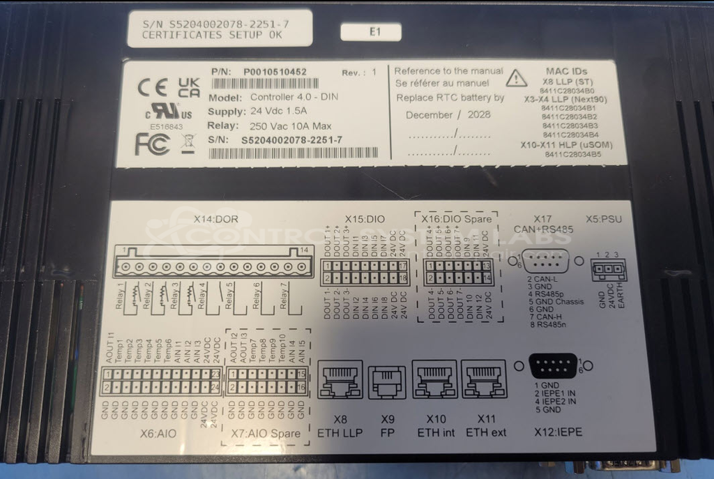Digital I/O Controller