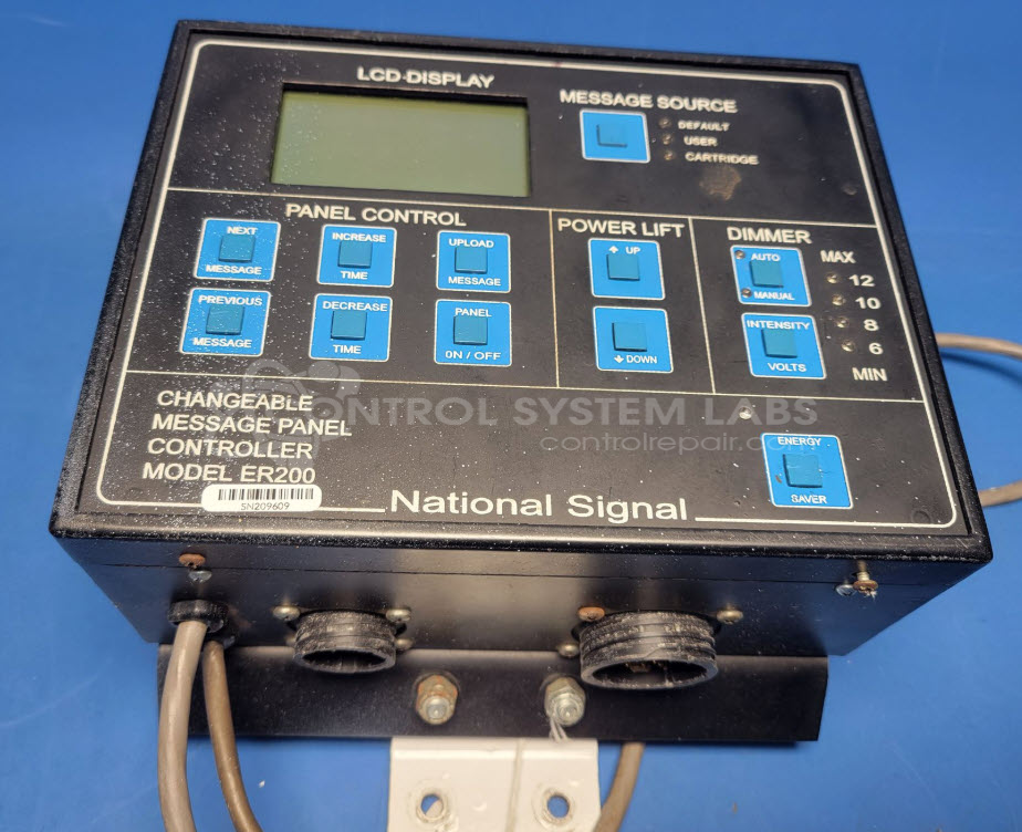 Changeable Message Panel Controller