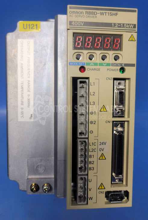 AC Servo Driver 380-480 VAC 4 A In, 0-480 VAC 2.012 hp 5.4A Out