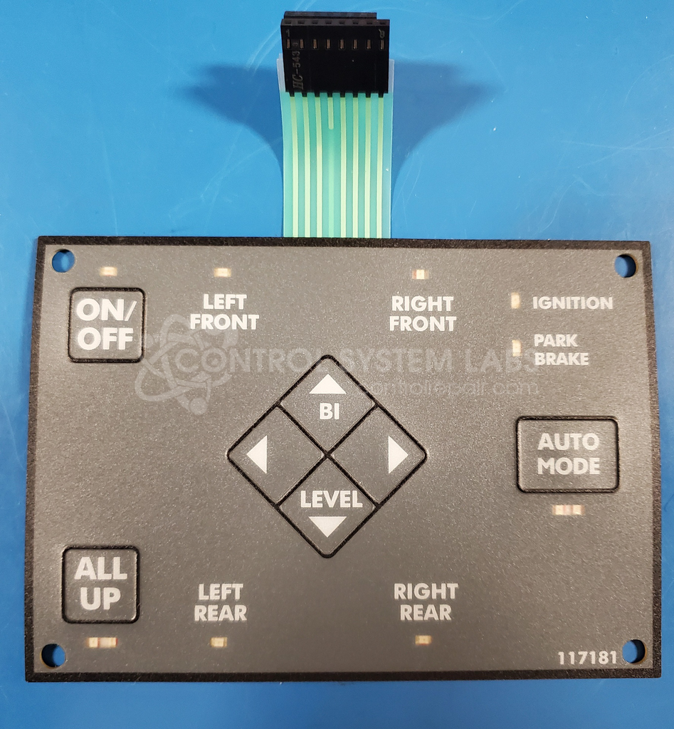 Kwikee 11354B Keypad and LED Overlay
