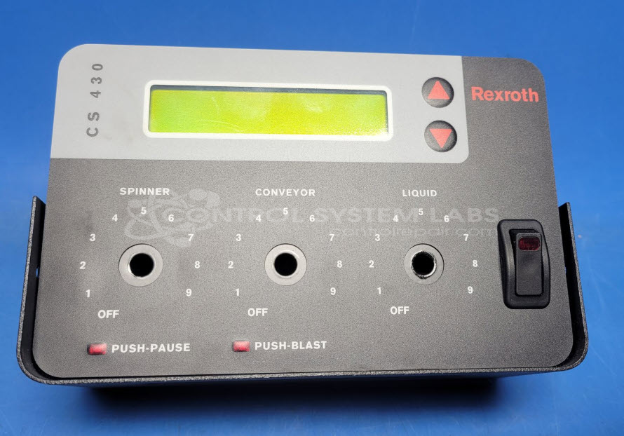 Repair or Rebuilt Rexroth R987384151 Operator Console | Control System Labs