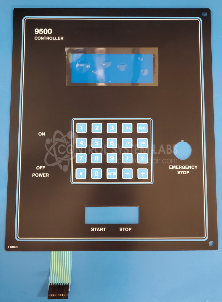 Jetline Engineering 9500 Membrane Keypad