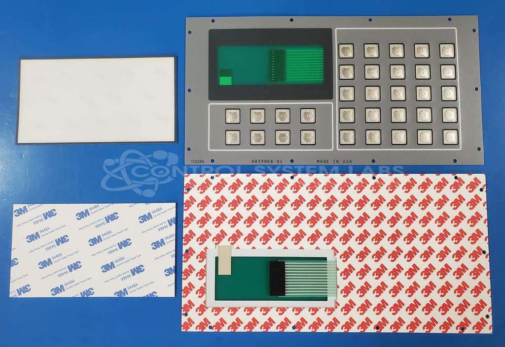 VIP Integrated Display 03904-A4-A09-07 membrane keypad