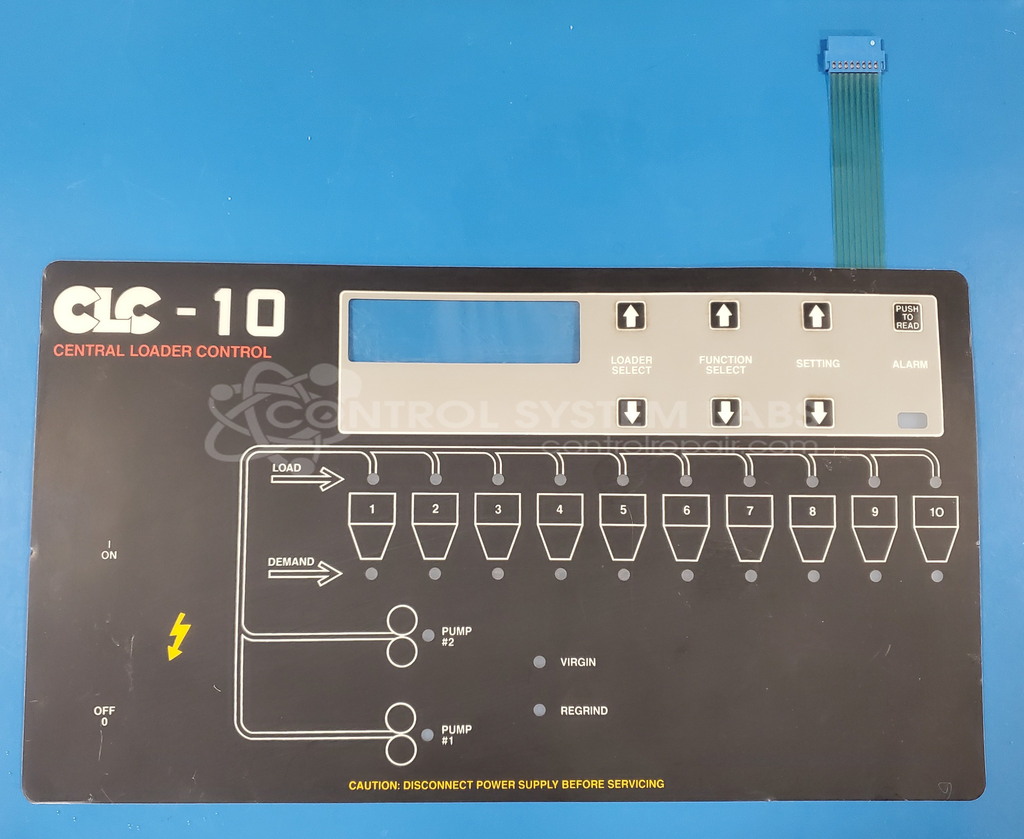 CLC-10 Keypad Overlay