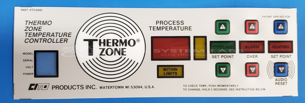 Cito Mold Monitor DD-5060 overlay membrane