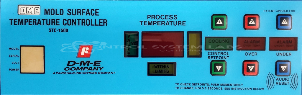 Cito Mold Monitor DD-5060 DME overlay membrane