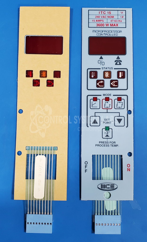 Mold Control Systems ITC15 single display keypad